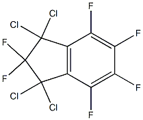 1H-Indene, 1,1,3,3-tetrachloro-2,2,4,5,6,7-hexafluoro-2,3-dihydro-