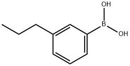 Boronic acid, B-(3-propylphenyl)- Struktur