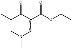 Pentanoic acid, 2-[(dimethylamino)methylene]-3-oxo-, ethyl ester Structure