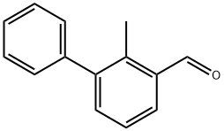 2-Methyl-[1,1'-biphenyl]-3-carbaldehyde Struktur