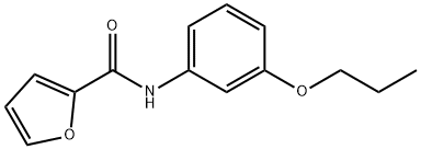 N-(3-propoxyphenyl)furan-2-carboxamide Struktur