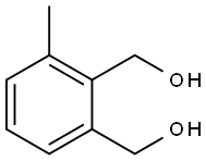 (3-methyl-1,2-phenylene)dimethanol Structure