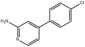 4-(4-chlorophenyl)pyridin-2-amine,907945-72-6,结构式