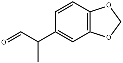 2-BENZO[1,3]DIOXOL-5-YL-PROPIONALDEHYDE 结构式
