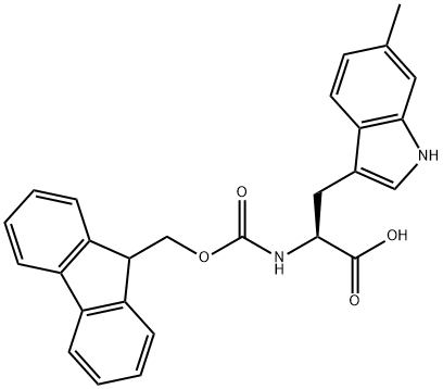 FMOC-L-6-甲基色氨酸,908846-99-1,结构式