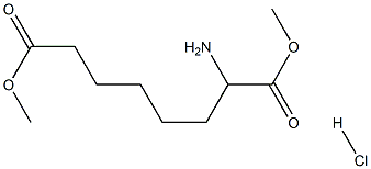 RS-2-Aminosuberic acid dimethyl ester hydrochloride Structure