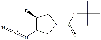 tert-butyl(3S,4S)-3-azido-4-fluoropyrrolidine-1-carboxylate
