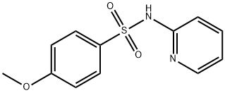 4-methoxy-N-(pyridin-2-yl)benzenesulfonamide Struktur
