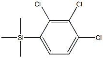 trimethyl-(2,3,4-trichlorophenyl)silane Structure