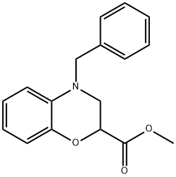 methyl 4-tosyl-3,4-dihydro-2H-benzo[b][1,4]oxazine-2-carboxylate Struktur