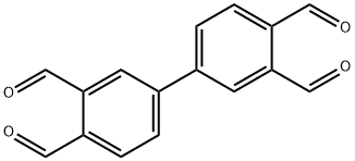 biphenyl-3,3',4,4'-tetracarbaldehyde Struktur
