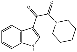 1,2-Ethanedione,1-(1H-indol-3-yl)-2-(1-piperidinyl)- Struktur