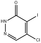 5-Chloro-4-iodo-3(2H)-pyridazinone Structure
