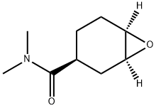 (1S,3S,6R)-N,N-ジメチル-7-オキサビシクロ[4.1.0]ヘプタン-3-カルボキサミド 化学構造式