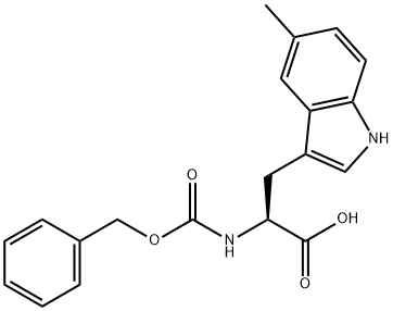 Cbz-L-5-MethylTryptophan Struktur
