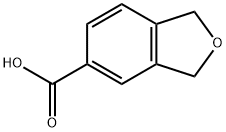 1,3-Dihydro-2-Benzofuran-5-Carboxylic Acid Struktur