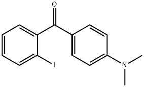[4-(Dimethylamino)phenyl](2-iodophenyl)methanone 结构式