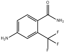 4-Amino-2-(trifluoromethyl)benzamide Struktur