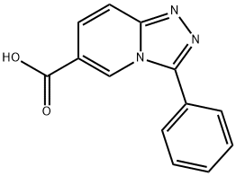 3-Phenyl-[1,2,4]triazolo[4,3-a]pyridine-6-carboxylic acid Structure