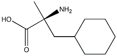 (S)-2-氨基-3-环己基-2-甲基丙酸, 942143-63-7, 结构式