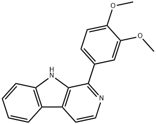 1-(3,4-二甲氧基)-Β-咔啉,94258-44-3,结构式