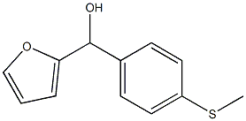 furan-2-yl-(4-methylsulfanylphenyl)methanol Structure