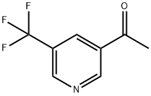 1-(5-Trifluoromethyl-pyridin-3-yl)-ethanone Struktur