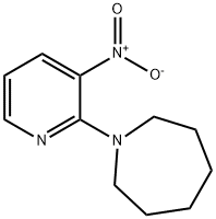 1-(3-nitro-pyridin-2-yl)-azepane,95443-41-7,结构式
