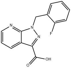 1-(2-fluorobenzyl)-1H-pyrazolo[3,4-b]pyridine-3-carboxylic acid