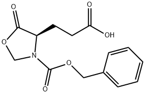 (R)-3-(3-(benzyloxycarbonyl)-5-oxooxazolidin-4-yl)propanoic acid 结构式