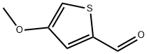 4-甲氧基噻吩-2-甲醛, 98316-32-6, 结构式