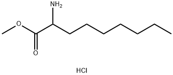 2-amino-Nonanoic acid methyl ester hydrochloride Structure