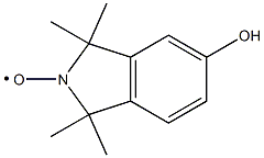 5-hydroxy-1,1,3,3-tetramethylisoindoline-2-oxyl Struktur