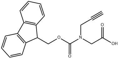 Fmoc-d-propargylglycine Struktur