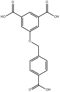 5-((4-羧苄基)氧基)间苯二甲酸 结构式