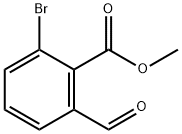 2-Bromo-6-formyl-benzoic acid methyl ester,1056950-89-0,结构式