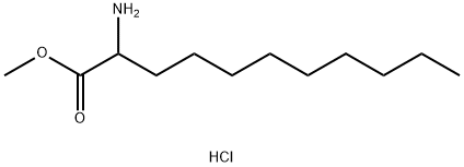 2-aminoUndecanoic acid methyl ester hydrochloride Struktur