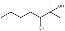 2,3-Heptanediol, 2-methyl- Struktur