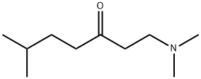 1-(Dimethylamino)-6-methylheptan-3-one Structure