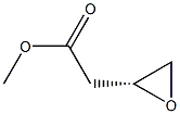 Oxiraneacetic acid, methyl ester, (R)- Structure