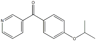 (4-propan-2-yloxyphenyl)-pyridin-3-ylmethanone Structure