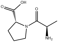 D-Proline, 1-D-alanyl- Struktur