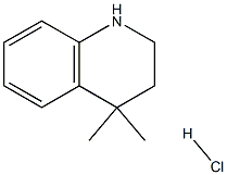 1,2,3,4-tetrahydro-4,4-dimethylquinoline hydrochloride Structure