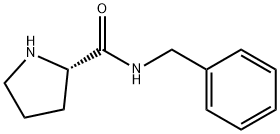 (2S)-N-benzylpyrrolidine-2-carboxamide Struktur