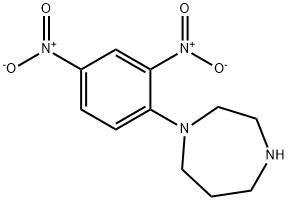 1-(2,4-dinitrophenyl)-1,4-diazepane Struktur