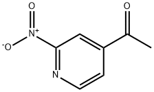 1-(2-硝基吡啶-4-基)乙-1-酮, 1187669-56-2, 结构式