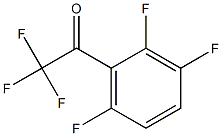 2,2,2-trifluoro-1-(2,3,6-trifluorophenyl)ethanone 结构式