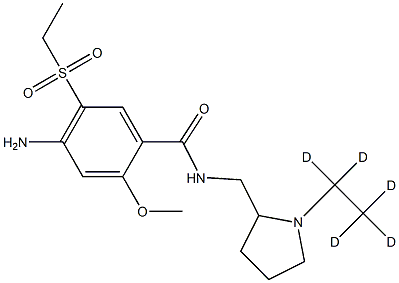 氨磺必利杂质, 1216626-17-3, 结构式