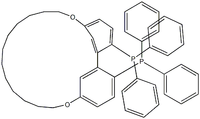 (R)-5,5'-十二亚甲基二氧基-2,2'-双(二苯基膦基)联苯,1225281-40-2,结构式
