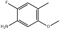 2-氟-5-甲氧基-4-甲基苯胺,1232505-74-6,结构式